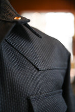 Townes Western Shirt 16oz Indigo Sashiko Ori IN STOCK