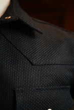 Townes Western Shirt 16oz Indigo Sashiko Ori IN STOCK