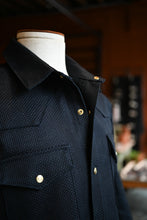 Townes Western Shirt 16oz Indigo Sashiko Ori IN STOCK