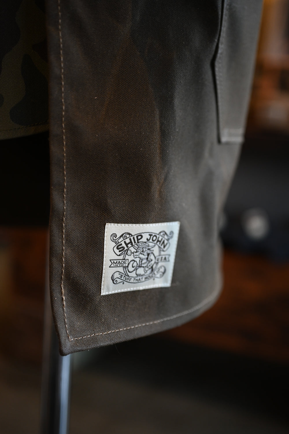 Ship John Apron - Waxed Canvas