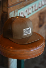 Trucker Hat - Coyote Herringbone - Mesh Back