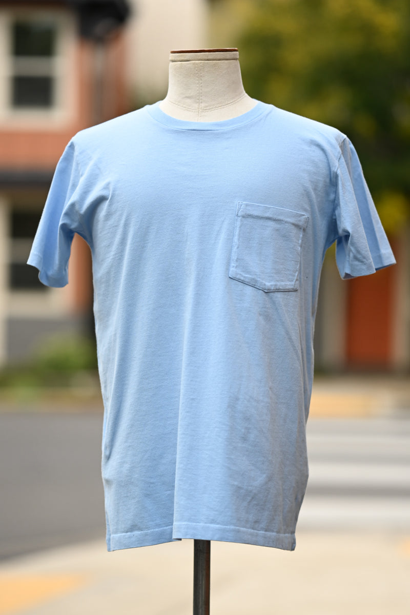 SJ Sky Blue Pocket Tee V2 – Ship John