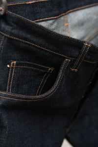 Holcomb V2 Jeans - Kuroki Mills 15oz Indigo Selvedge Denim