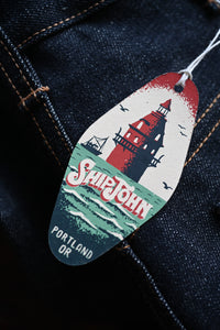 Holcomb V2 Jeans - Kuroki Mills 15oz Indigo Selvedge Denim