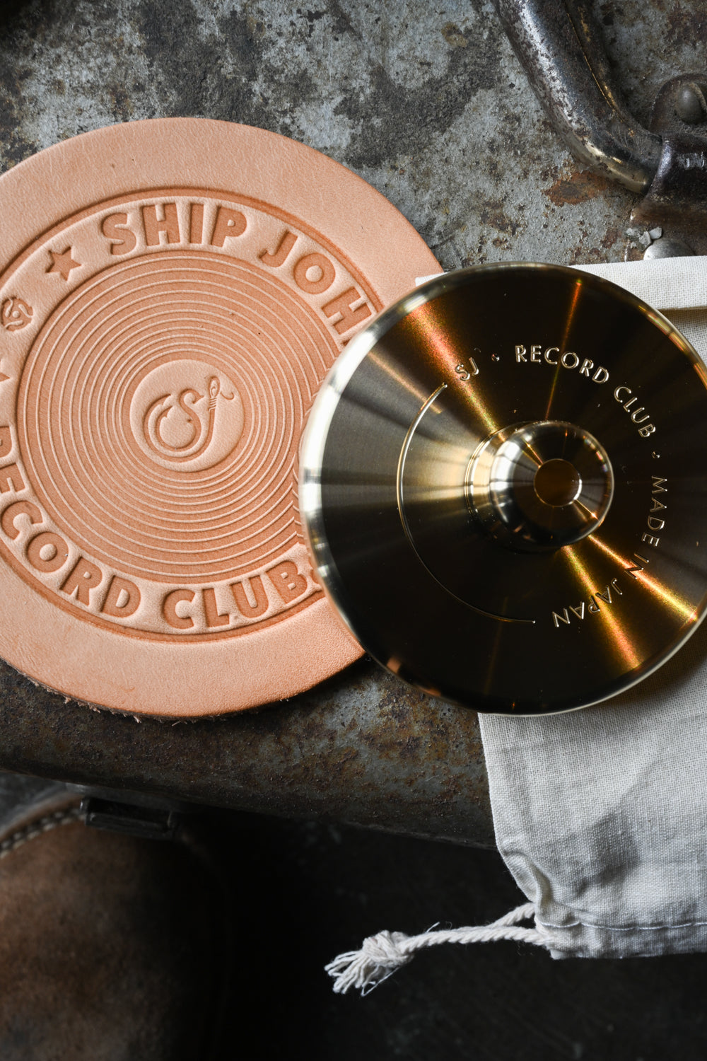 SJ Record Club - Brass Weight/45 adapter – Ship John
