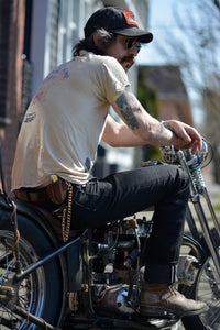 Holcomb Jeans - Black Selvedge Denim