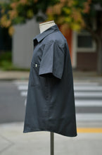 Jerry Shirt - Charcoal Organic Twill