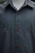 Jerry Shirt - Charcoal Organic Twill