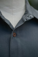 Jerry Shirt - Charcoal Organic Twill