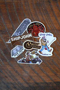 Ship John Stickers
