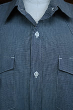Patton Shirt - Indigo Striped Selvedge