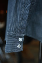 Patton Shirt - Indigo Striped Selvedge