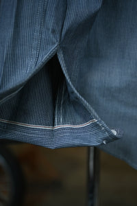 Patton Shirt - Indigo Striped Selvedge