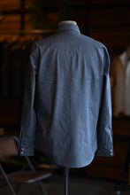 Patton Shirt - Indigo Striped Selvedge