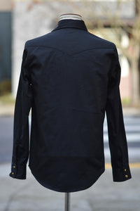 Patton Shirt - Organic Black Twill